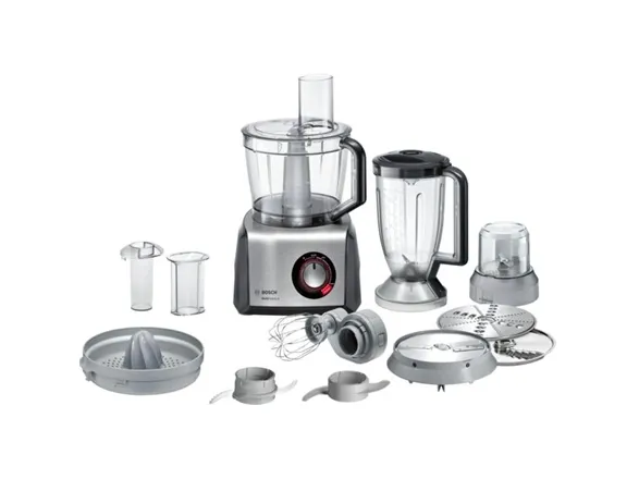 Bosch MC812M844 - Køkkenmaskine - 1250 W - stål/sort