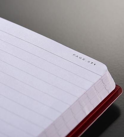 Oxford Notebook - Soft Etui - liniert - B5 - Schwarz/Rot