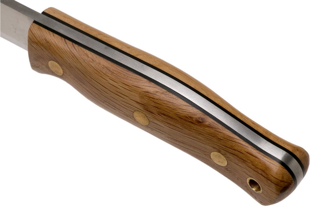 Casström No. 10 Swedish Forest Knife Oak Wood, Sleipner Scandi Grind 13101