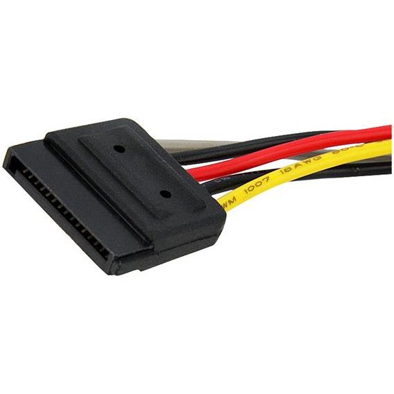 StarTech.com Adaptateur de câble répartiteur d'alimentation en Y SATA 15 cm - M/F