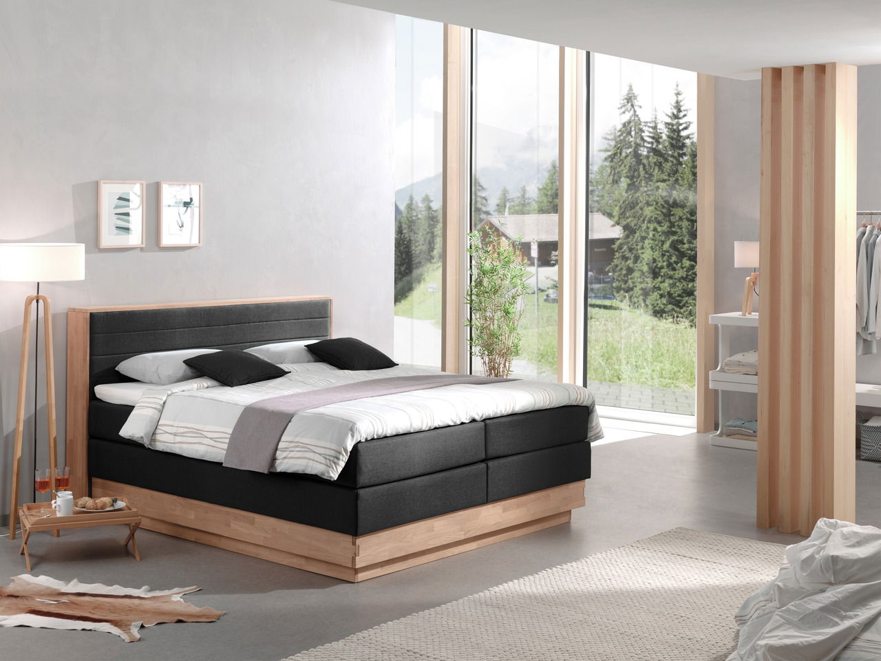 Linea Natura Boxspringbett 180x200 MONETA