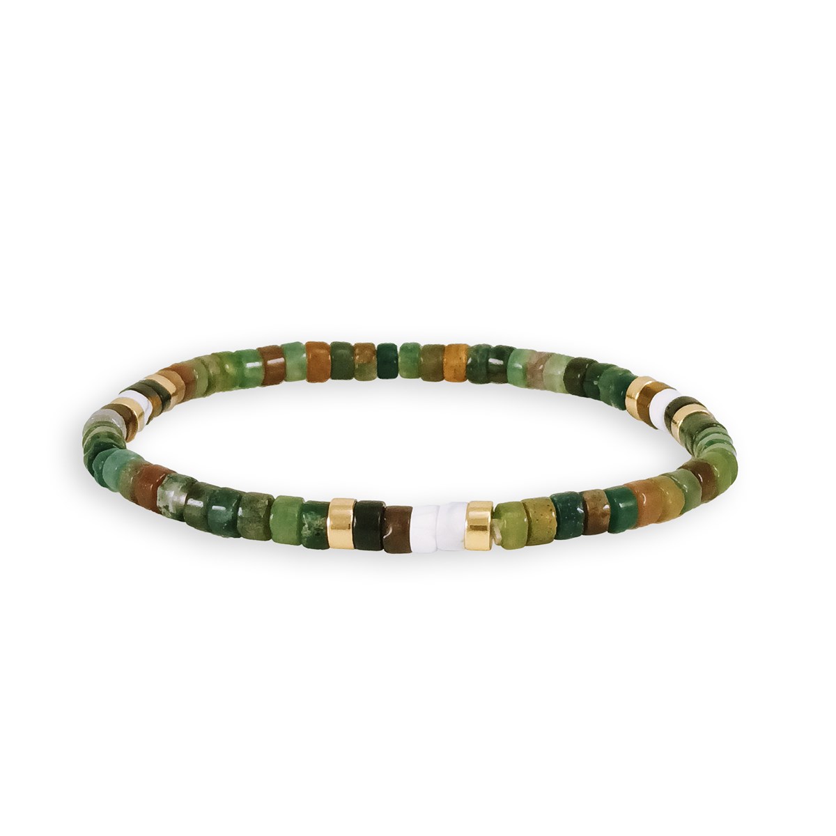 Bracelet en pierres naturelles reconstituées