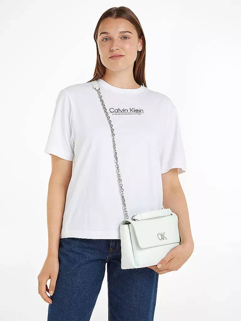 CALVIN KLEIN Tasche - Umhängetasche Tasche - Umhängetasche RE-LOCK weiss