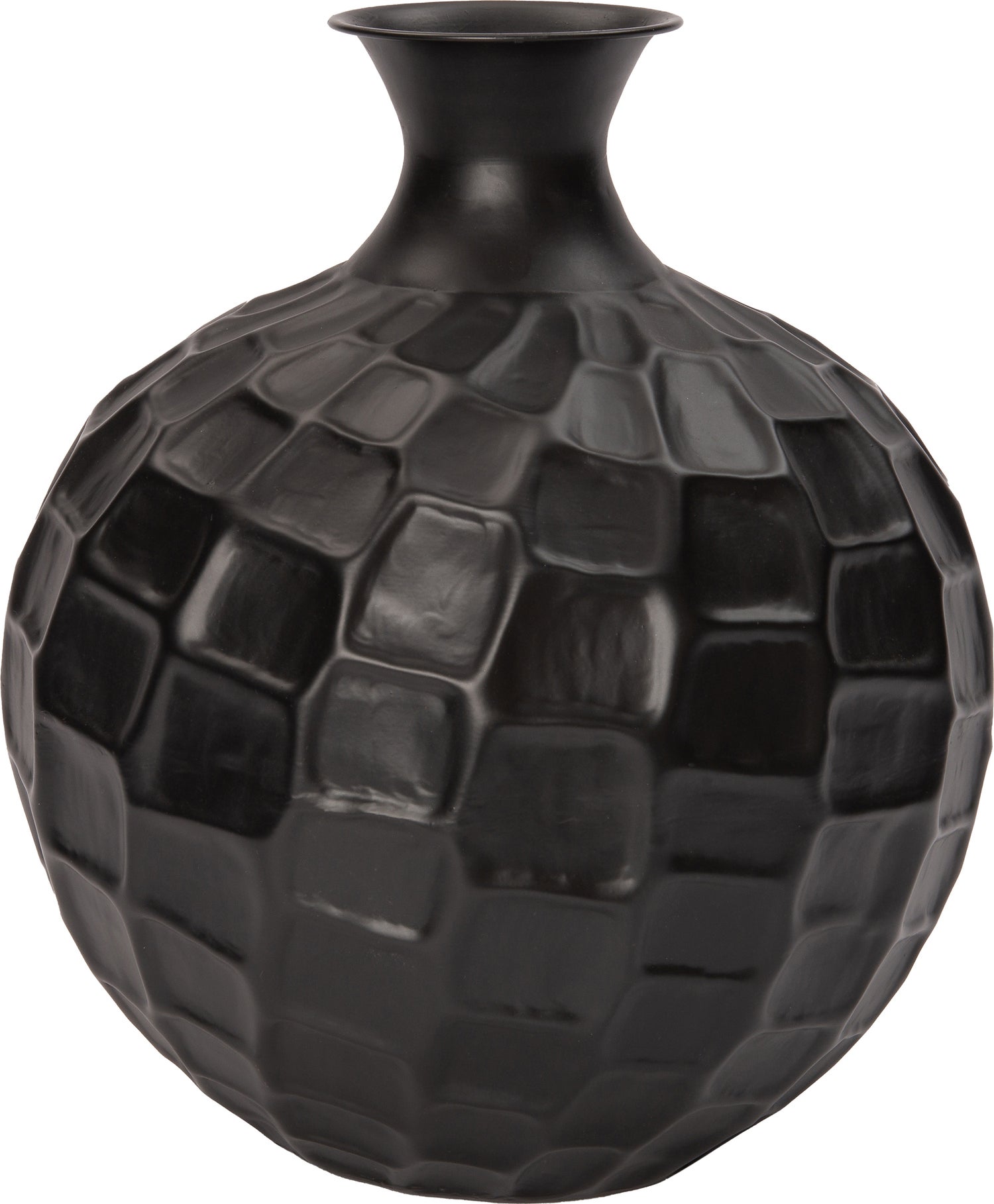 Intratuin vaas Maud zwart D 29 H 34 cm