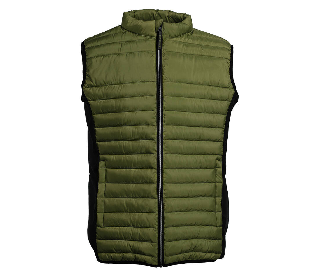Pen Duick PK316 - Bodywarmer bi-matière homme