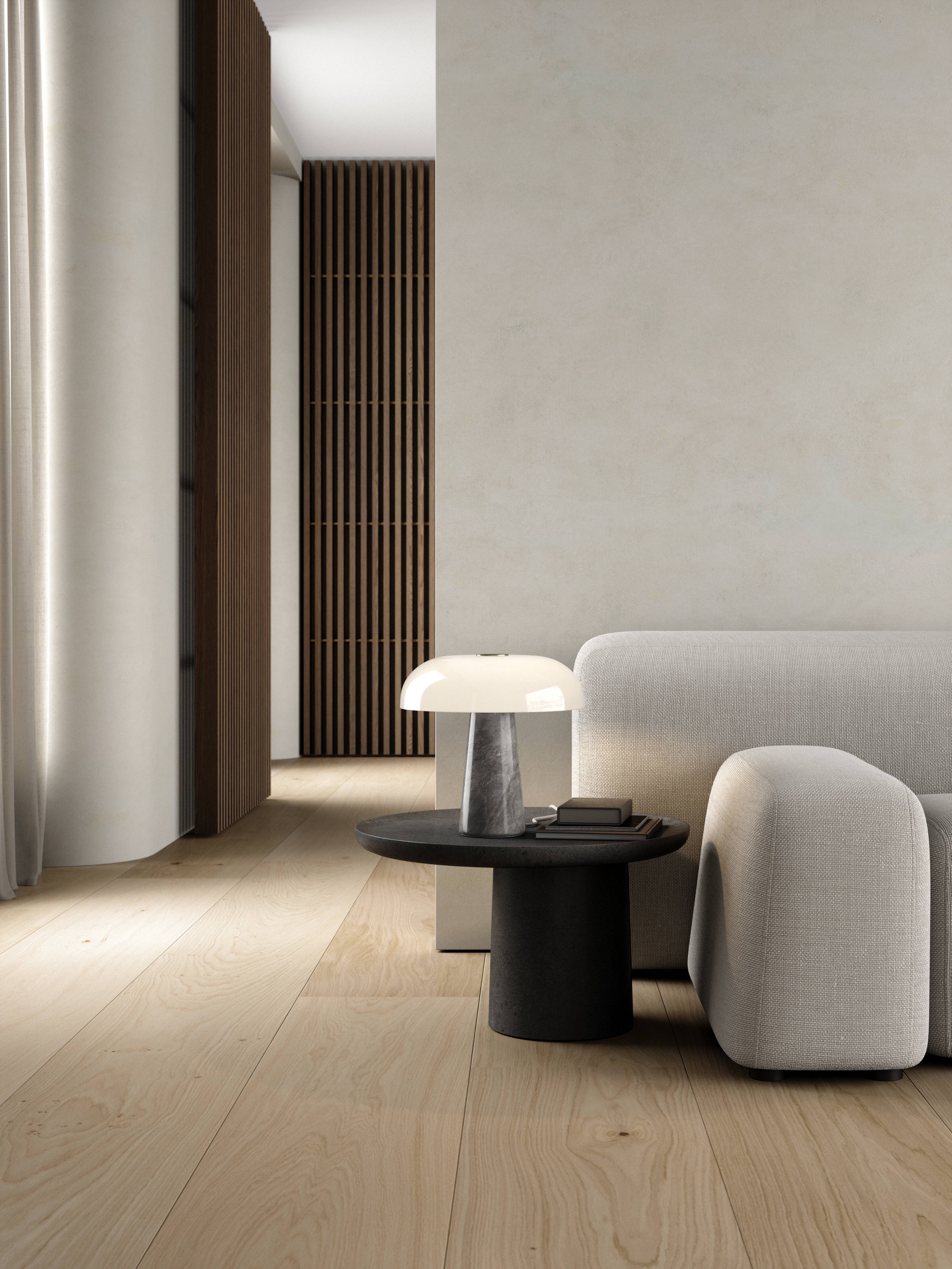 Design For The People  Glossy bordlampe - grå