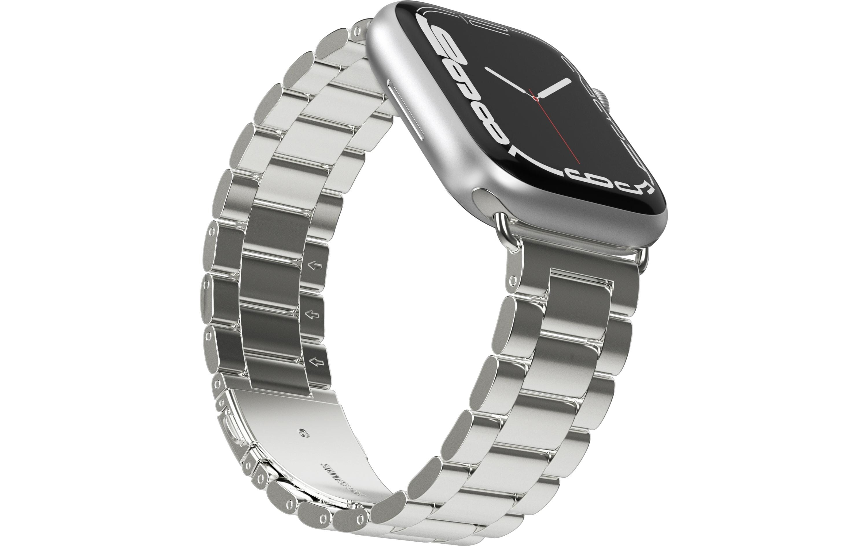 Armband Link Bracelet Apple Watch 42/44/45/49 mm SilverArmband für Apple Watch 42/44/45/49 mm