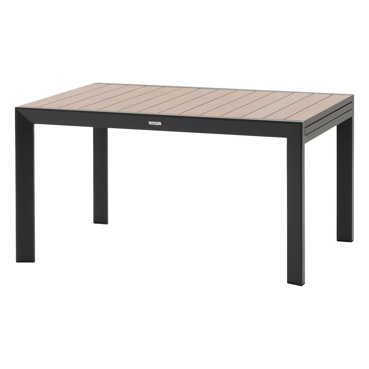 TABLE EVASION EXTENSIBLE ALUMINIUM HONEY 10 PLACES