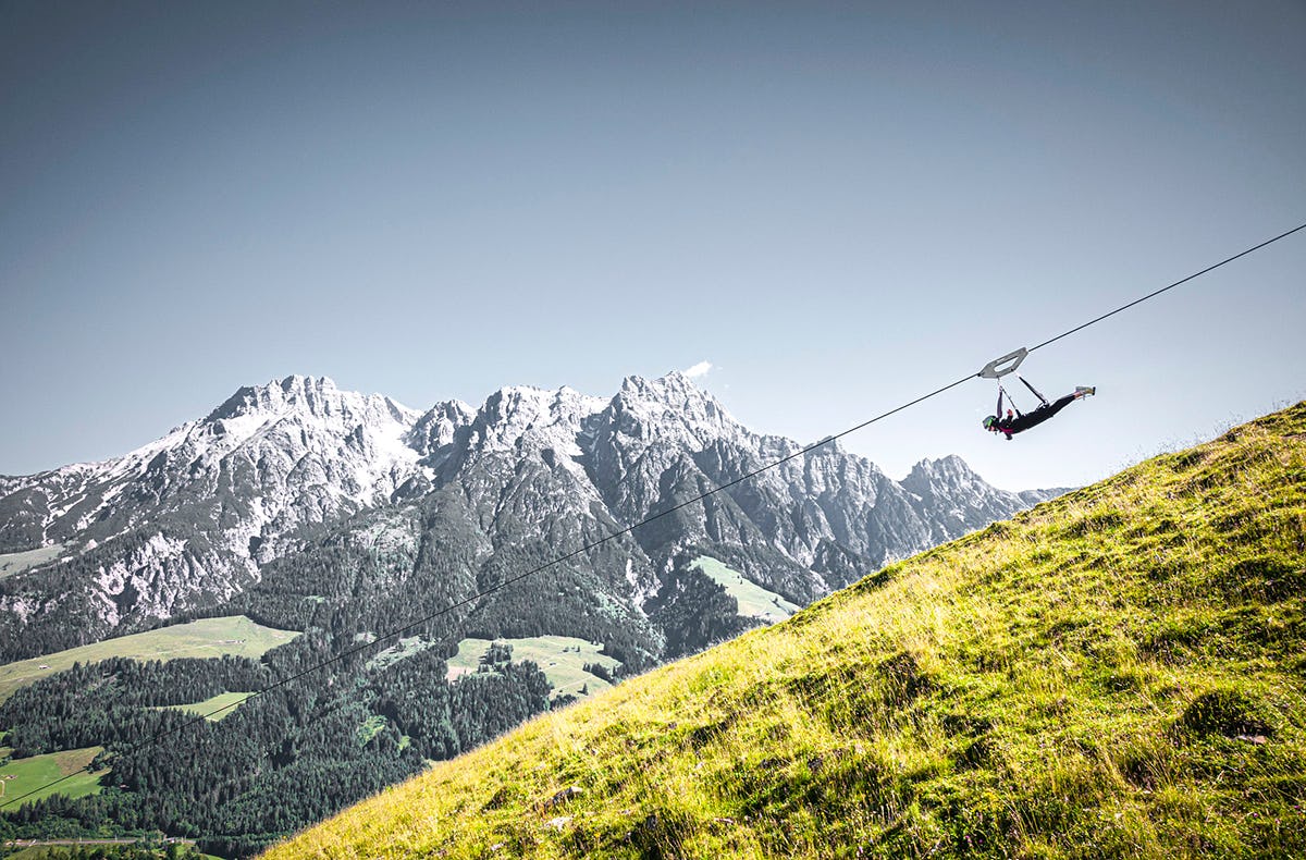 Flying Fox im Salzburger Land