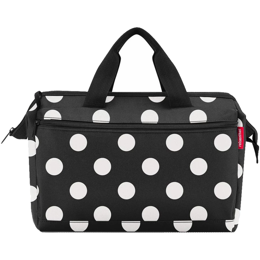 reisenthel travelling allrounder S pocket - Reisetasche 39 cm dots white
