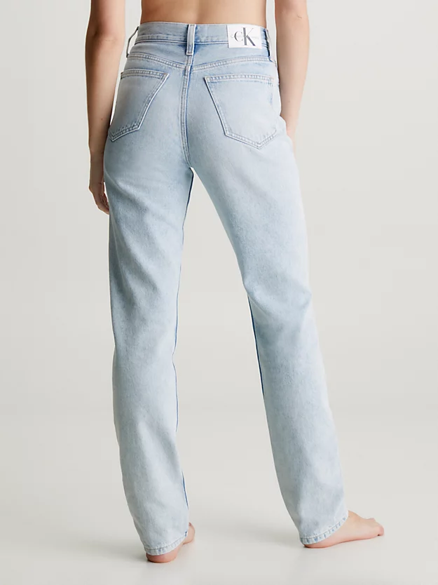 Calça jeans slim reta autêntica