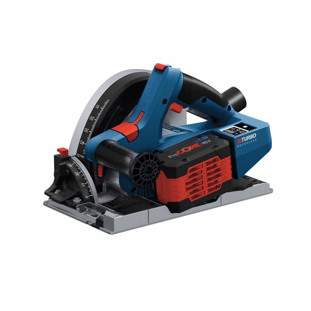 Bosch GKT 18V-52 GC Accu invalcirkelzaag body in L-Boxx - 0615990M0A