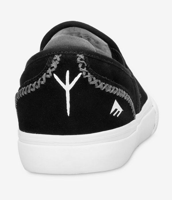 Emerica Wino G6 Slip-On Schuh (black white white)