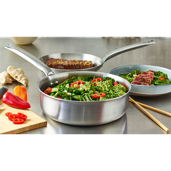 Sauteuse inox 28 cm Alchimy De Buyer