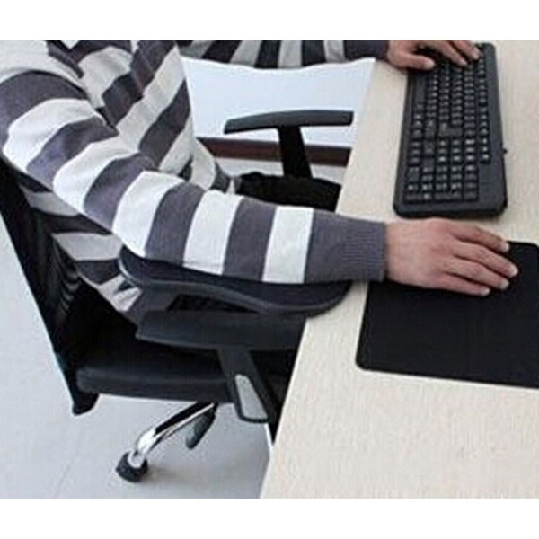 Ergonomische Handgelenk Auflage / Computerarm Stütze für Tische und Stühle - Schwarz