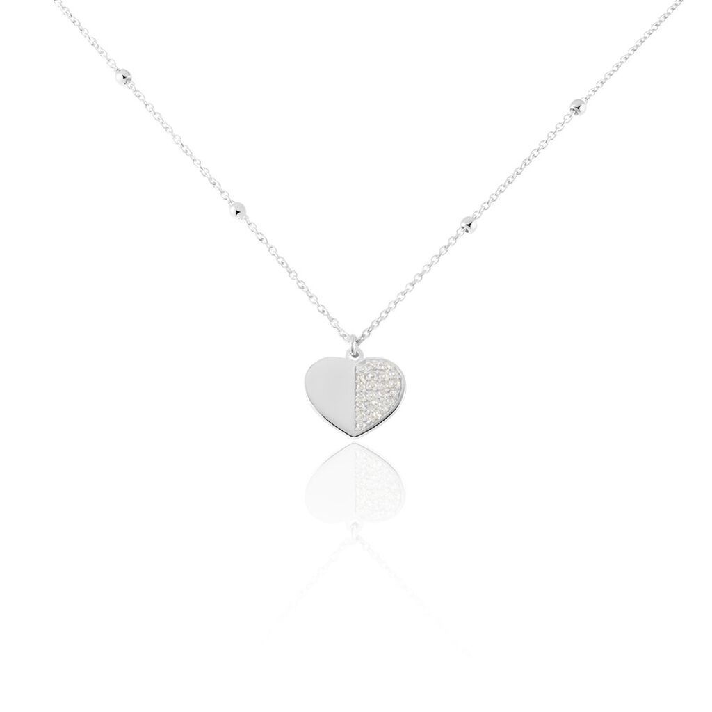 Collier Klemens Argent Oxydes De Zirconium