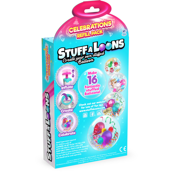 Stuff A Loons - Nachfüllpack - 16 Ballons mit Zubehör