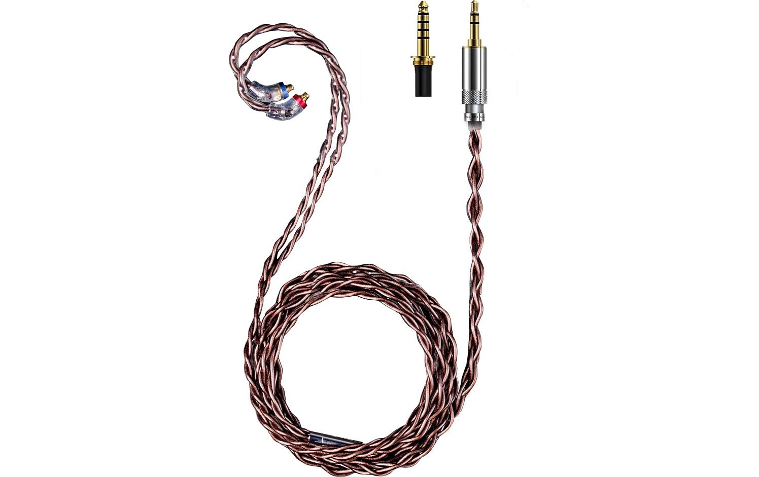 Kabel LC-RC 2024 KupferHigh-End-Ohrhörerkabel für MMCX Ohrhörer
