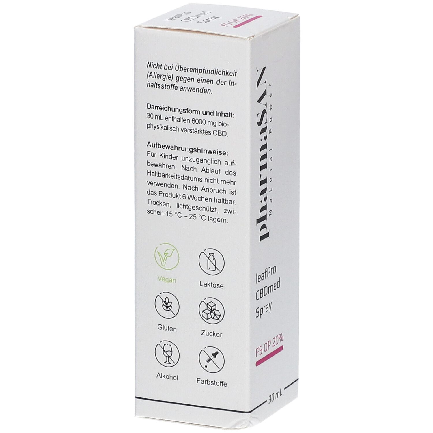 leafPro CBEmed Spray 20 %