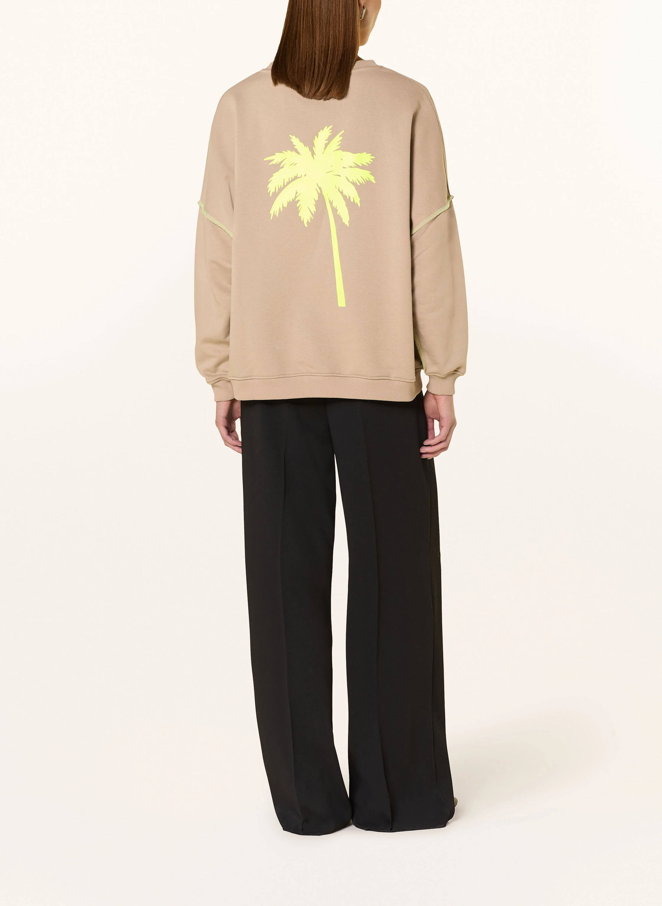 miss goodlife Sweatshirt mit Schmucksteinen