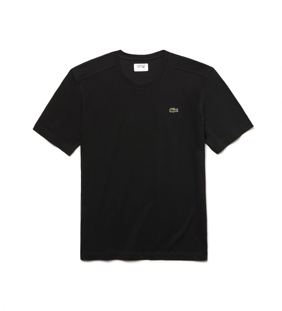 Camiseta de tênis Lacoste preta