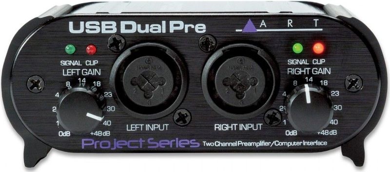 ART USB Dual Pre PS 2-Kanaals Voorversterker