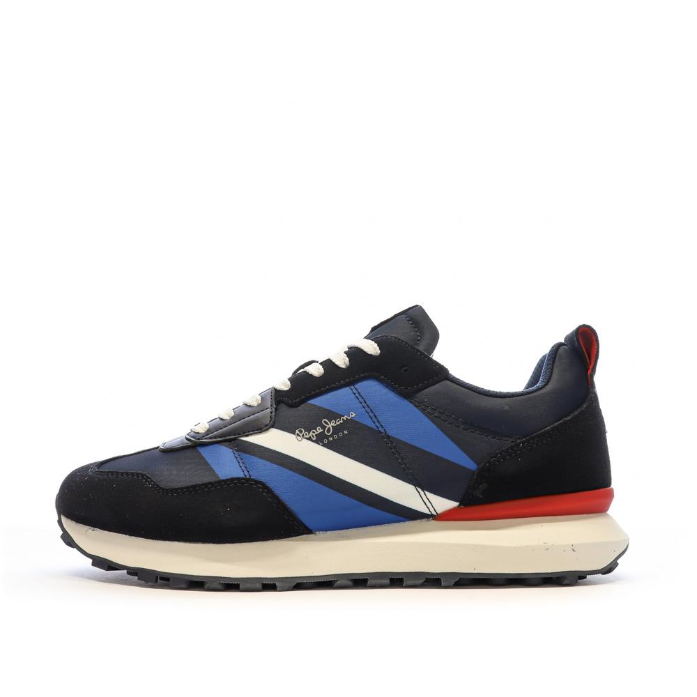 Pepe jeans Baskets Marine/Noir Homme Pepe Jeans Foster