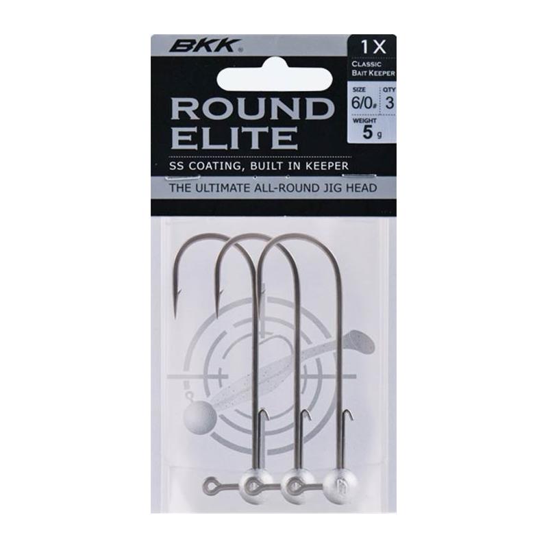 Tête Plombée Bkk Round Elite-Classic Bait Keeper