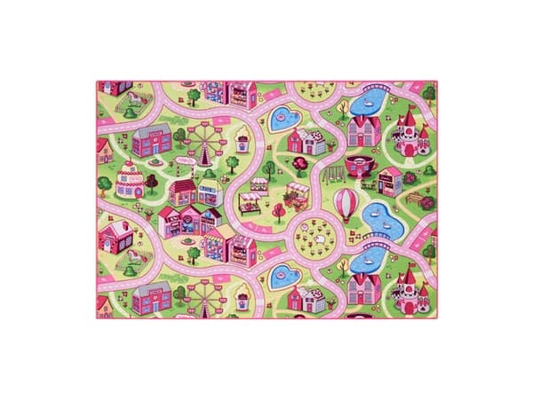 Legetæppe - Pink Tivoli - 140 x 200 cm