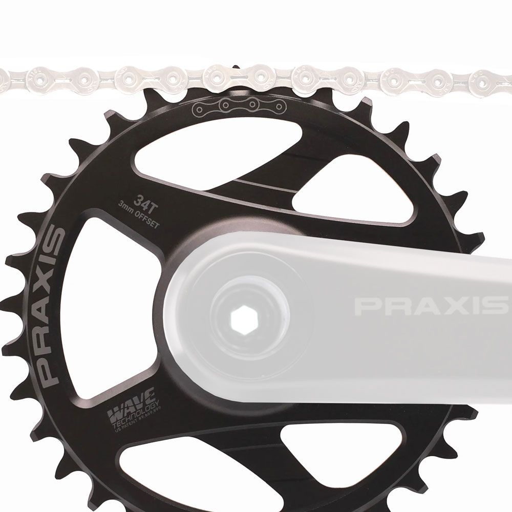 Praxis Works MTB 10/11/12-fach Direct Mount Kettenblatt 0mm Offset kaufen | Bike-Discount
