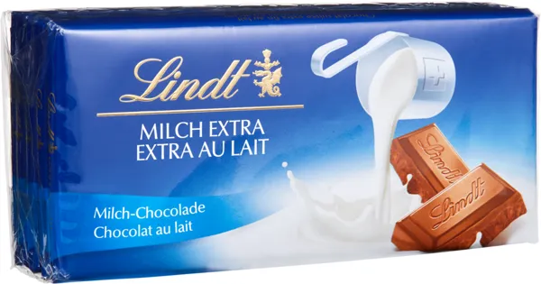 Lindt Tafelschokolade Milch Extra