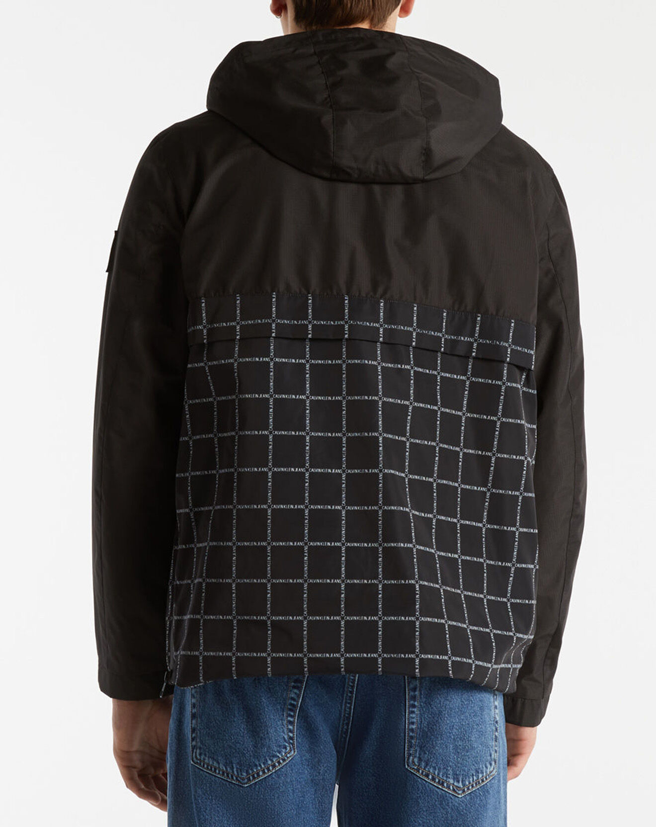 Calvin Klein Jeans Blouson technique Pop Over noir