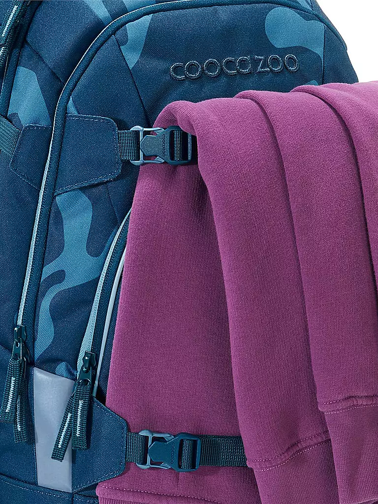 COOCAZOO Schulrucksack MATE BREAKING WAVES blau