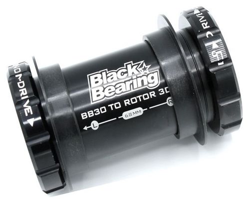 Boîtier de Pédalier Black Bearing à Visser 42 Axe 30mm