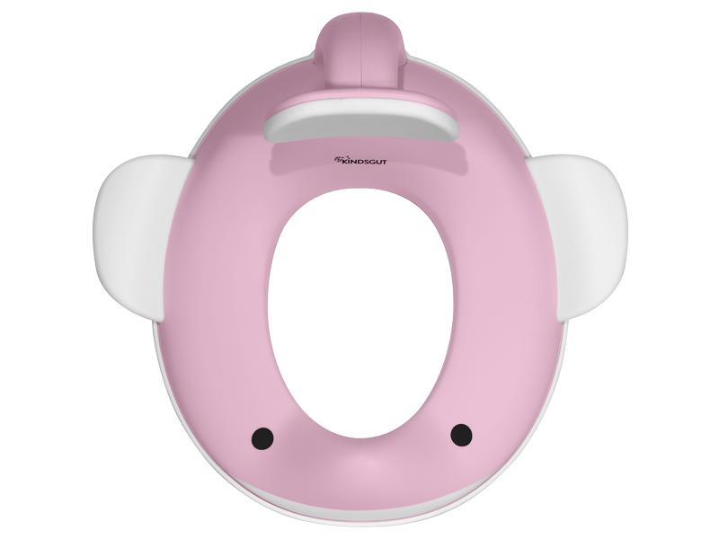 Kindsgut Toilettensitz Wal Zartrosa Toilettensitz für Kinder