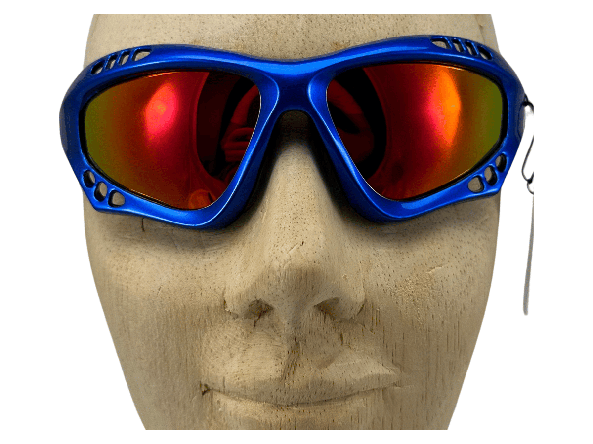Glogglz Finz Gepolariseerde zonnebril - Blue