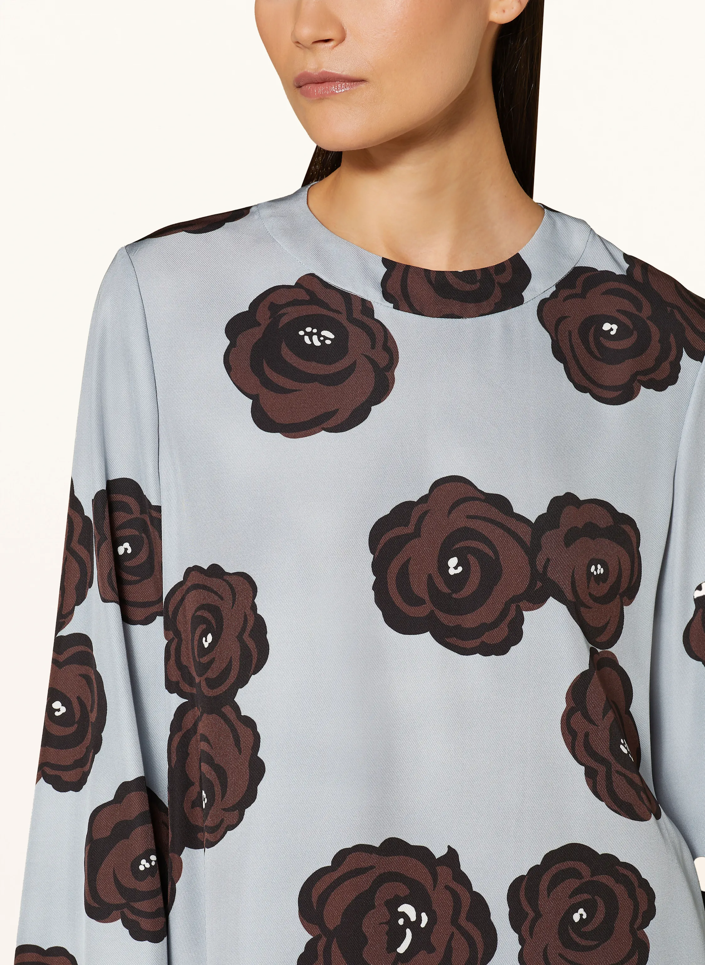 LUISA CERANO Blusenshirt aus Satin