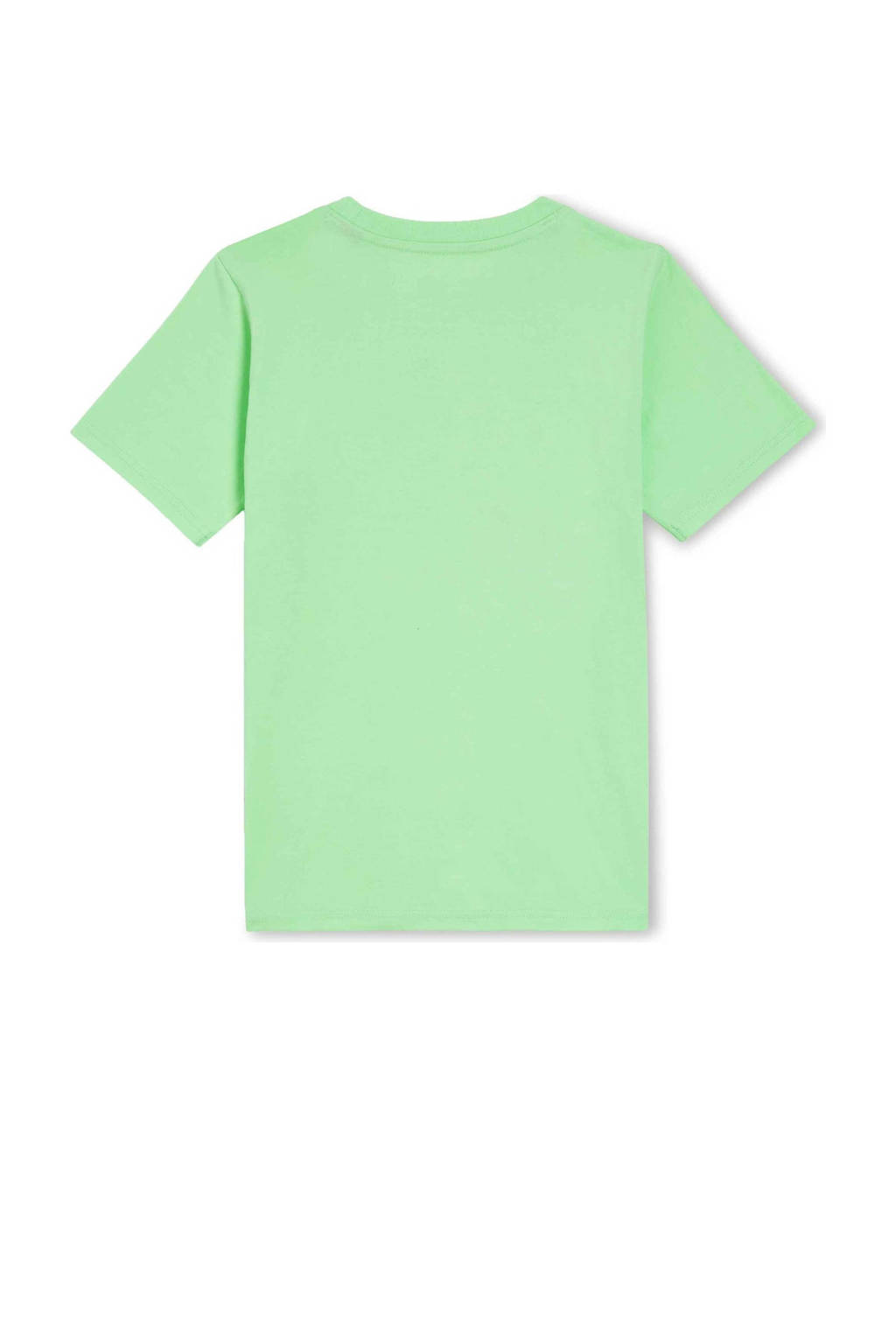 O'Neill T-shirt met printopdruk neon groen