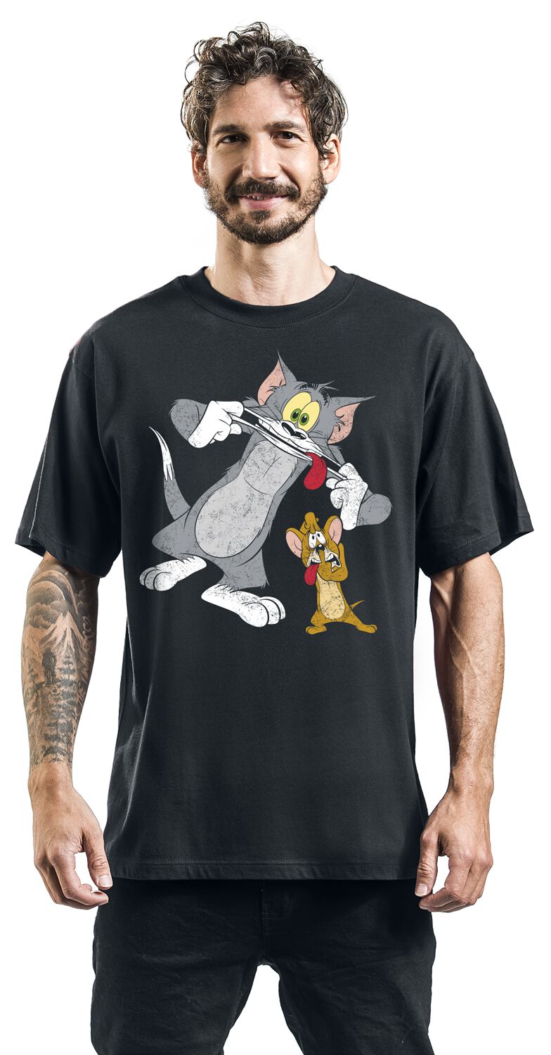 Grimaces ! | Tom Et Jerry T-Shirt Manches courtes