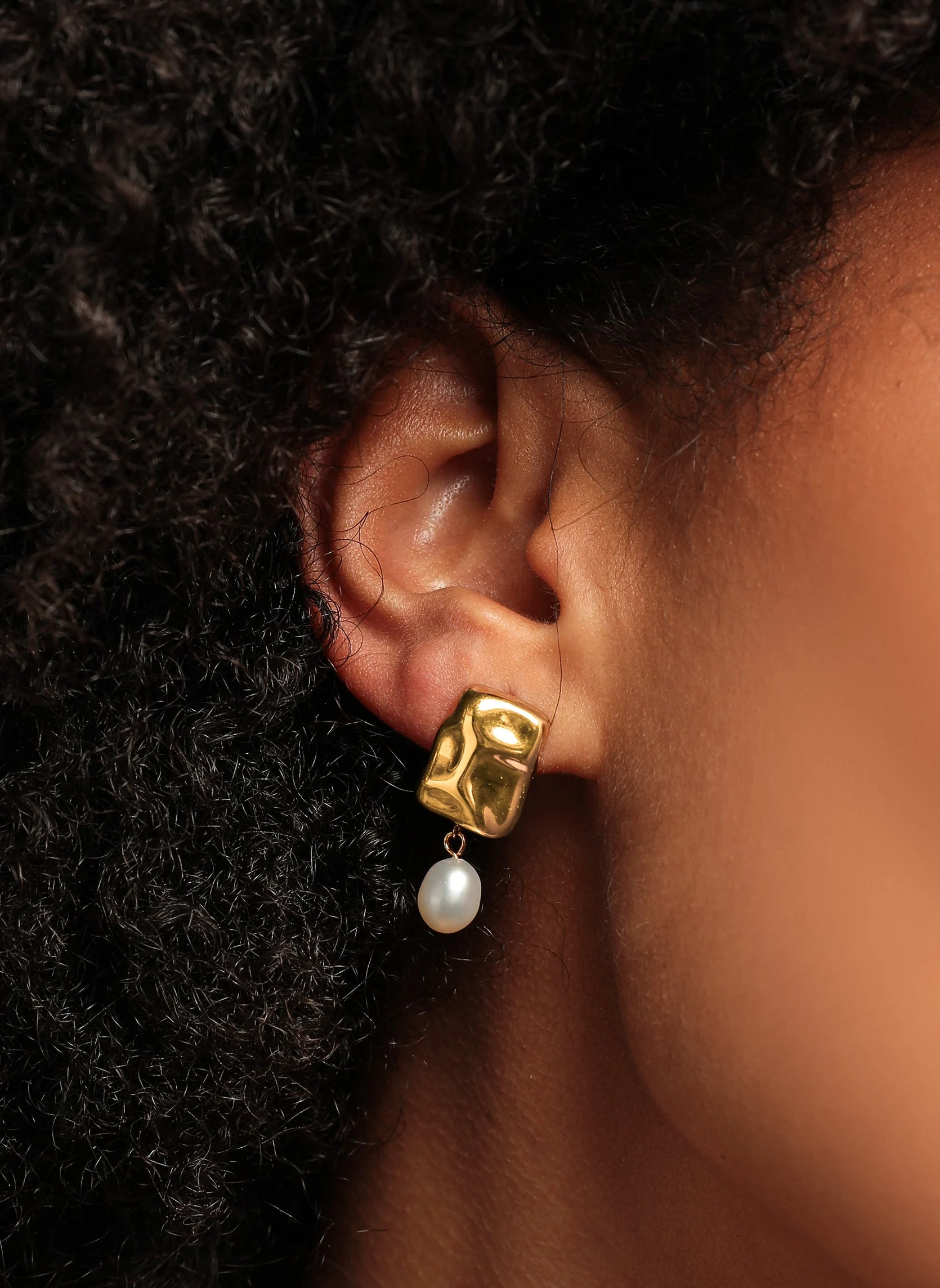 NILE - Boucles d'oreilles pendantes nile | Argent