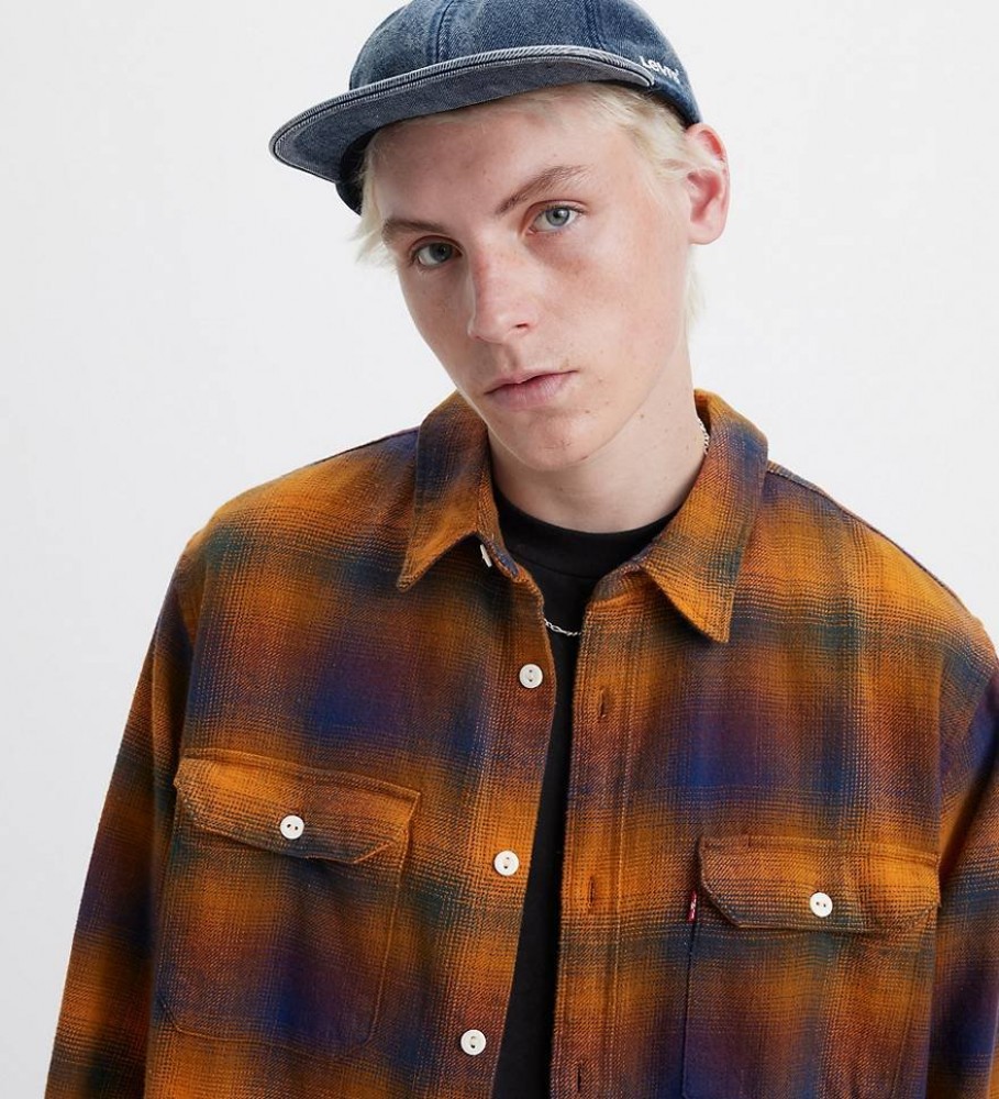 Sobretudo multicolorido Levi's Jackson Worker