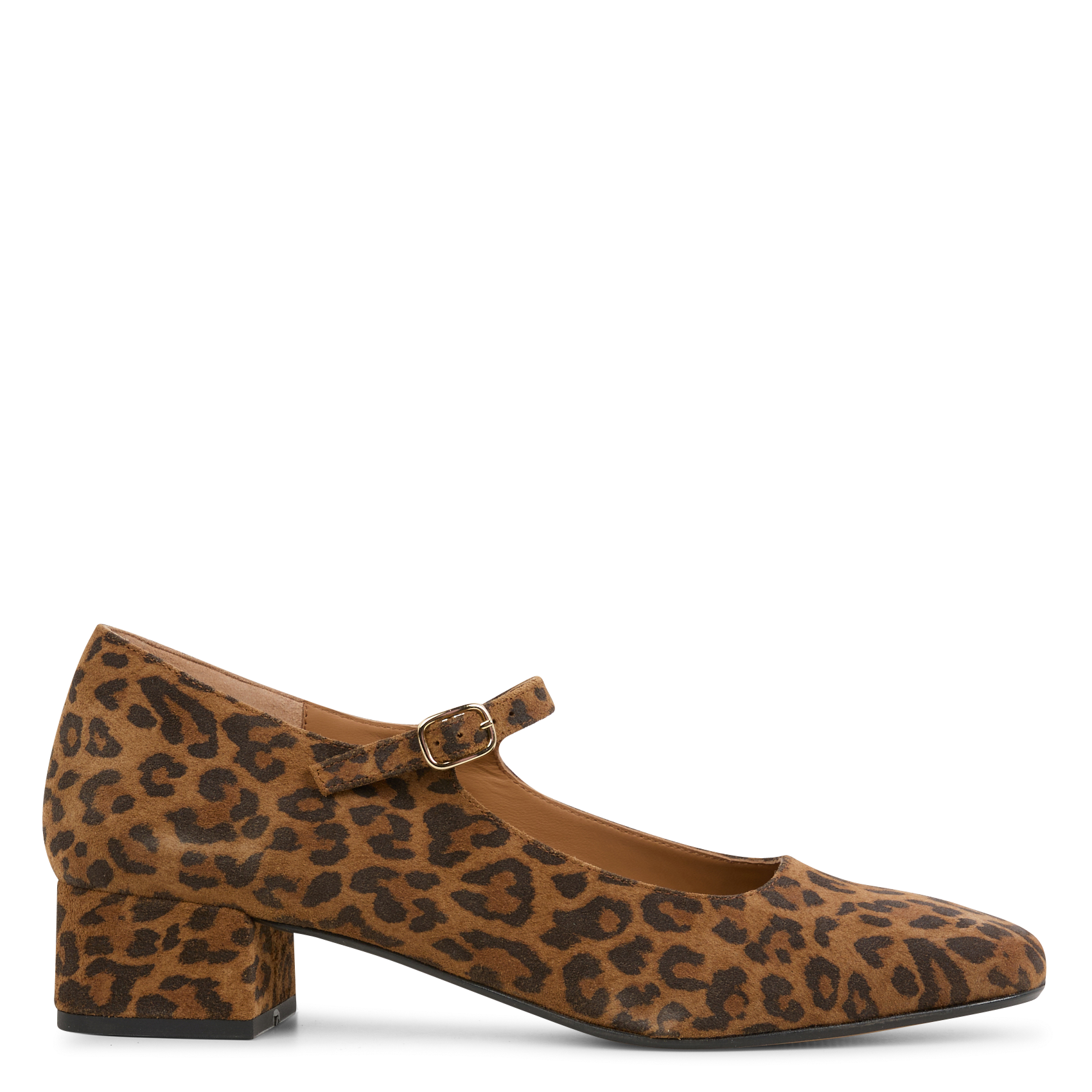 BRENDA - Escarpins en cuir velours | Marron