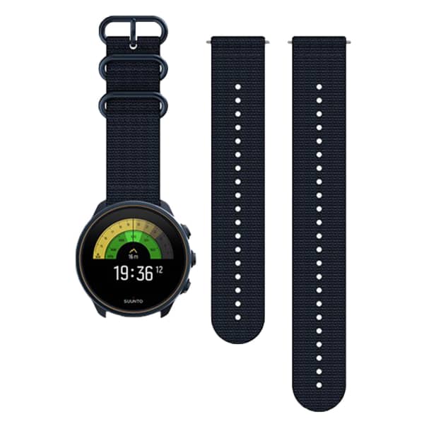 Montre cardio GPS SUUNTO SUUNTO 9 BARO TITANIUM GRANITE BLUE TITANIUM