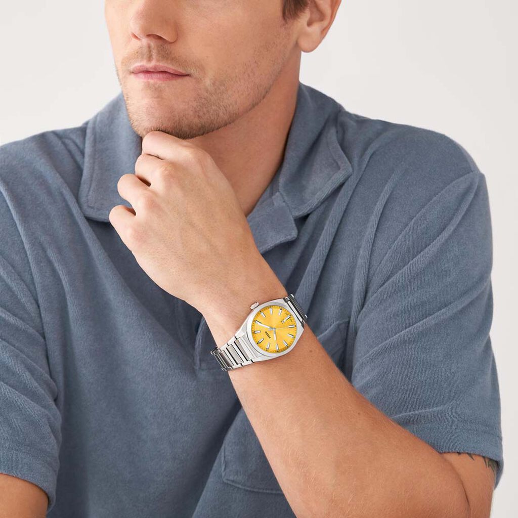 Montre Fossil Everett Jaune