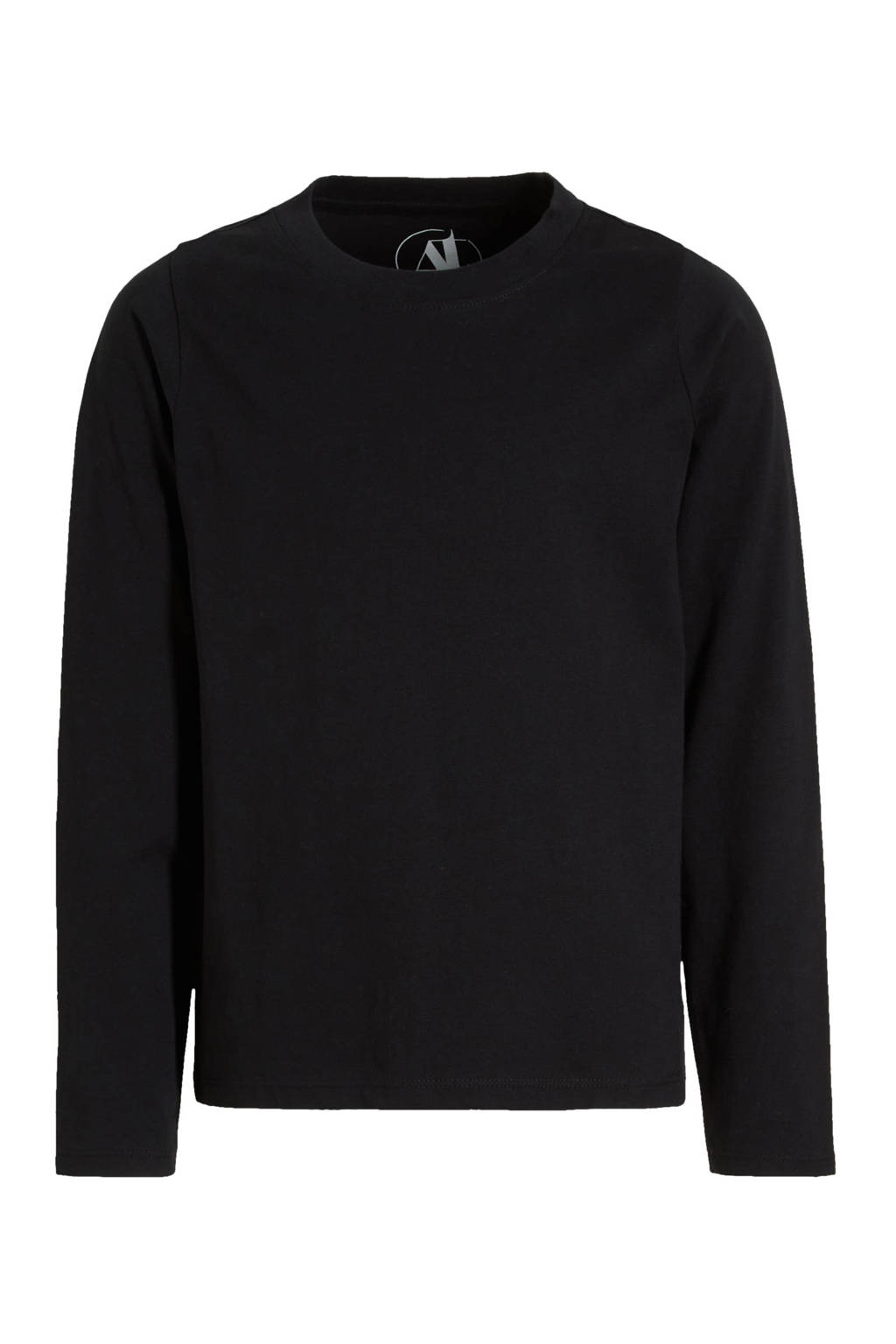 anytime longsleeve T-shirt zwart