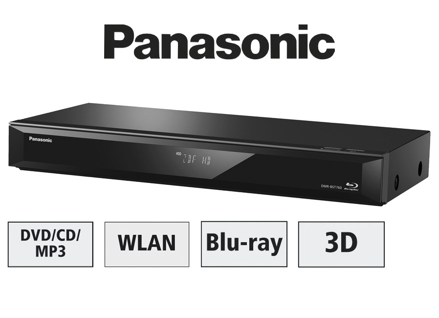 Panasonic Blu-Ray-Recorder mit Twin-Receiver