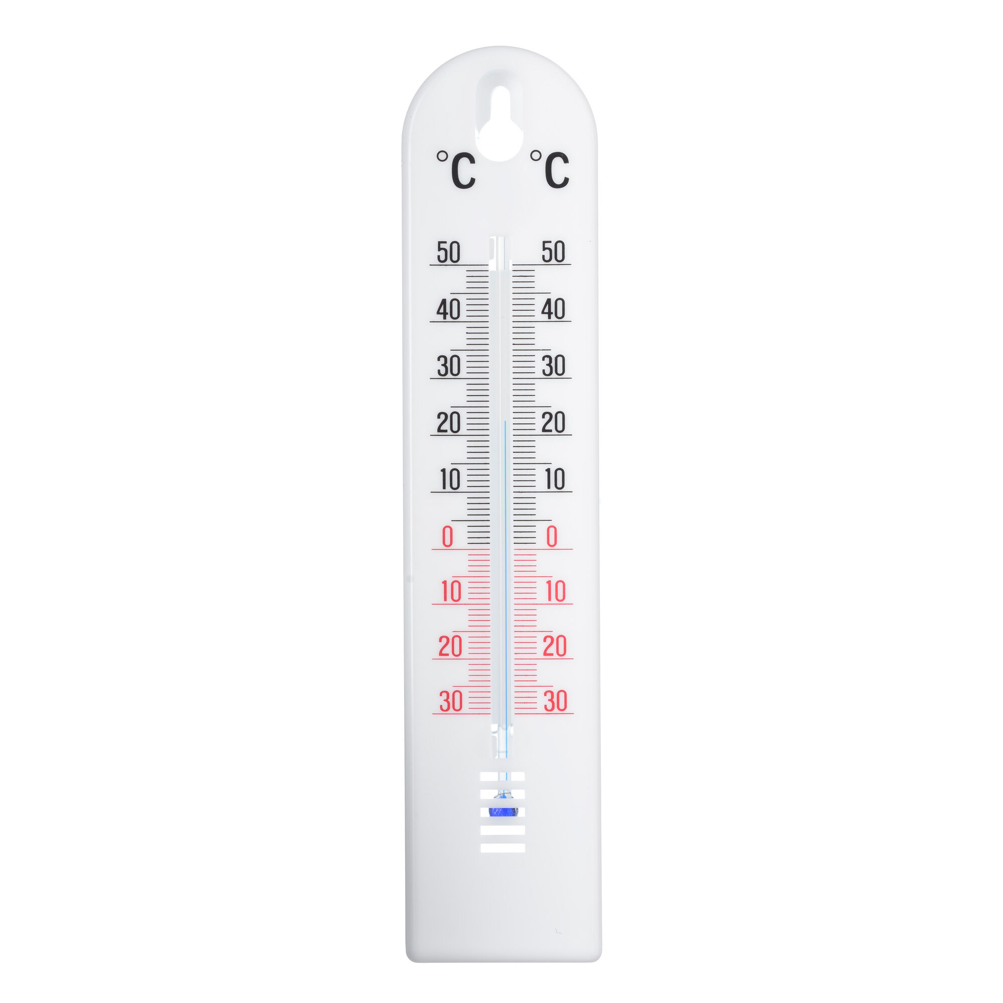 Nature Muurthermometer - Regen- en Thermometers - Wit
