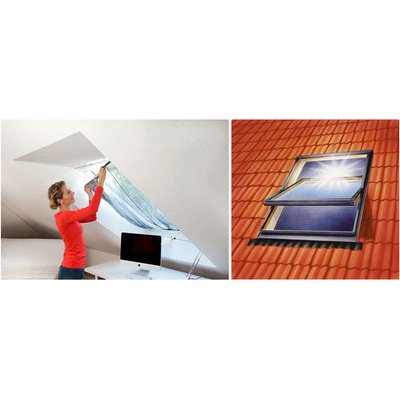 Grille anti-mouche protection solaire pour vasistas