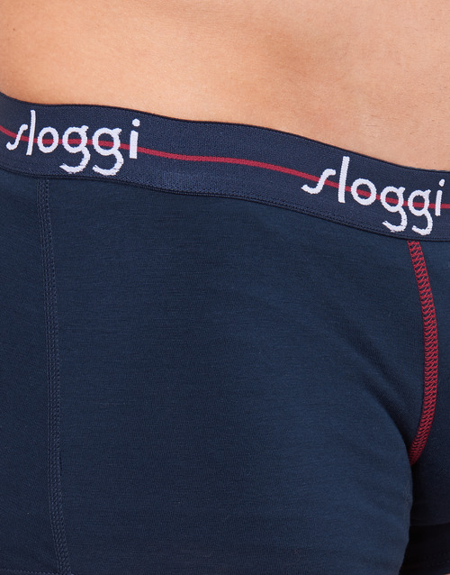 Sloggi  - MEN START X 2 - Marine / Rouge