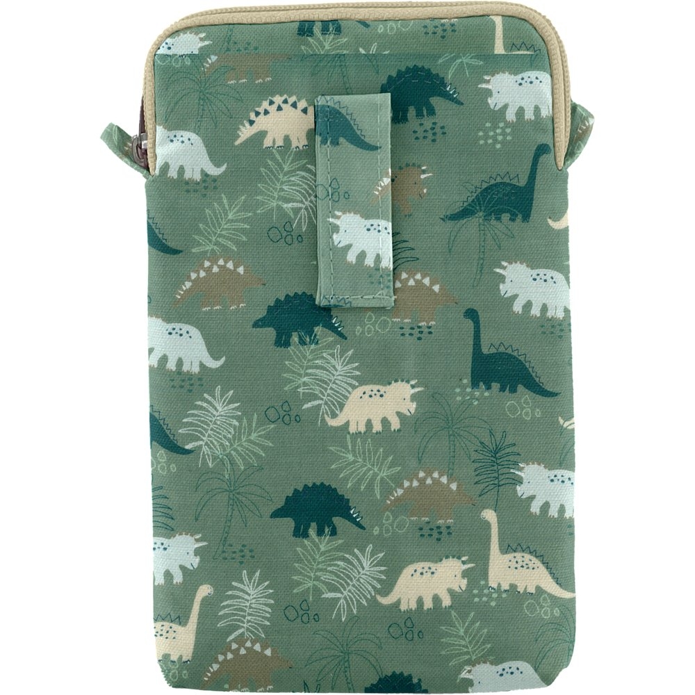 Pochette Téléphone Matelassée Jurassic Dino